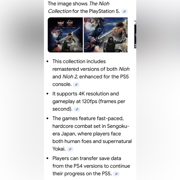 Brand New Sealed- PS5 Nioh 1 and 2 collection - Picture 12 of 14